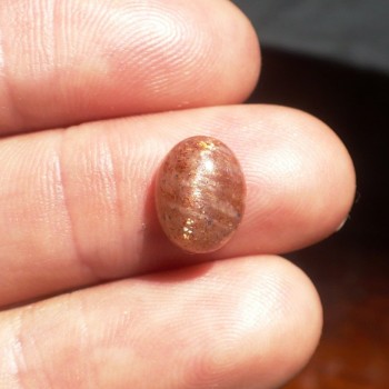sluneční kámen , kabošon 10x8mm, č.13| www.sperkove-kameny.cz