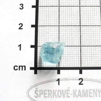 Akvamarín ,Pákistán, surový krystal č. 1 | www.sperkove-kameny.cz