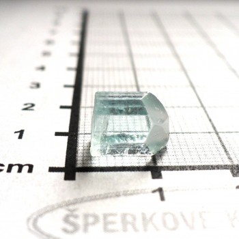 Akvamarín,Pákistán, surový krystal č. 2 | www.sperkove-kameny.cz