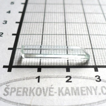 Akvamarín,Pákistán, surový krystal č. 7 | www.sperkove-kameny.cz