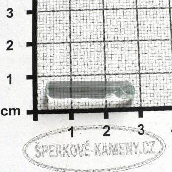 Akvamarín,Pákistán, surový krystal č. 7 | www.sperkove-kameny.cz
