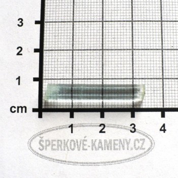 Akvamarín,Pákistán, surový krystal č. 8 | www.sperkove-kameny.cz