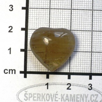 Záhněda , Ukrajina , oboustranné srdíčko č. 7| šperkové-kameny.cz