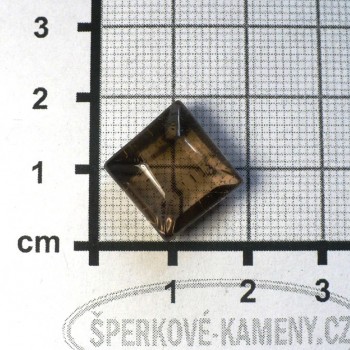 Záhněda , Ukrajina, kabošon á la fazeta č.10| šperkové-kameny.cz