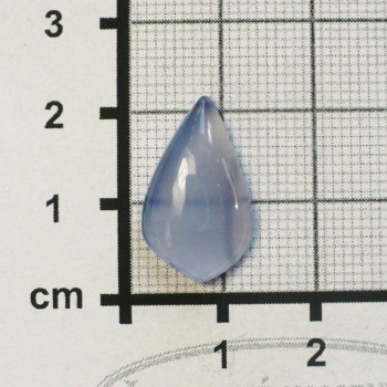 Modrý chalcedon,kabošon č.41| šperkové-kameny.cz 