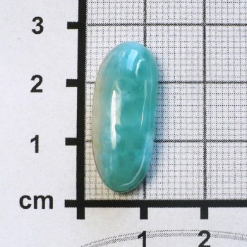 Larimar kabošon, č.23| šperkové-kameny.cz