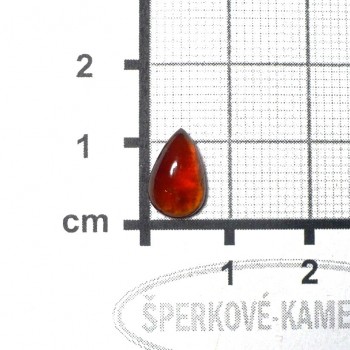 Rudý granát hesonit extra ,Tanzánie ,kabošon č.5 | www.sperkove-kameny.cz