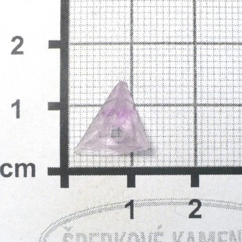 Fialkový fluorit surový, vrtaný č. A16| šperkové-kameny.cz