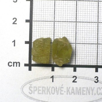Apatit surový, pár č.5| šperkové-kameny.cz