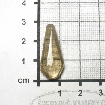 Záhněda , Ukrajina, kabošon á la fazeta č.19| šperkové-kameny.cz