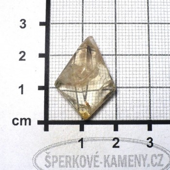Křišťál , Kongo, kabošon á la fazeta č.13| šperkové-kameny.cz