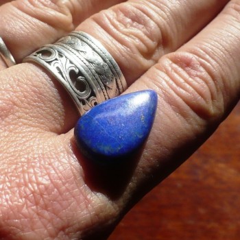 Lapis lazuli,  kabošon č.A2|  šperkové-kameny.cz