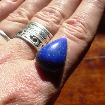 Lapis lazuli,  kabošon č.A5|  šperkové-kameny.cz