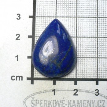 Lapis lazuli,  kabošon č.A6|  šperkové-kameny.cz