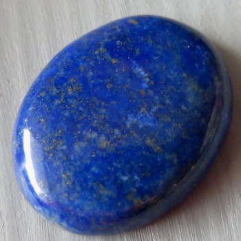 Lapis lazuli, velký kabošon č.A11