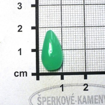 Chrysopál Tanzánie,kabošon  č.A38 | www.šperkové-kameny.cz