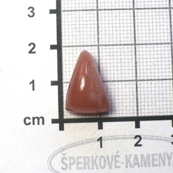 Sluneční kámen růžový - kabošon  č.63 | www.sperkove-kameny.cz