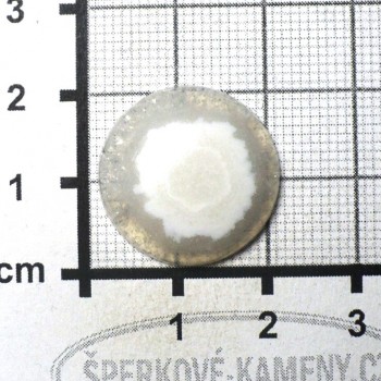 Křišťál, krápníkový kabošon, č. 8| šperkové-kameny.cz