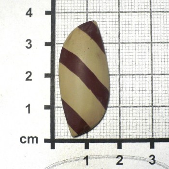 Zebra stone, Austrálie, kabošon č.8 | šperkové-kameny.cz