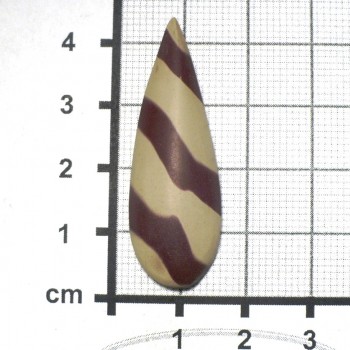 Zebra stone, Austrálie, kabošon č.9 | šperkové-kameny.cz