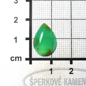 Chrysopál Tanzánie,kabošon  č.A41 | www.šperkové-kameny.cz