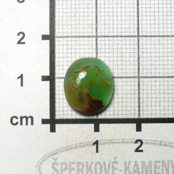 Chrysopál Tanzánie,kabošon  č.A44 | www.šperkové-kameny.cz