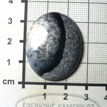 Dendritický opál, De luxe, kabošon č.36 | www.sperkove-kameny.cz