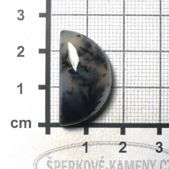 Dendritický opál, De luxe, kabošon č.41 | www.sperkove-kameny.cz