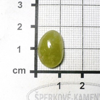 Mali grosulár, granát, kabošon č.6| šperkové-kameny.cz