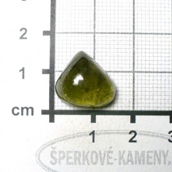 Mali grosulár, granát, kabošon č.10| šperkové-kameny.cz