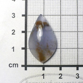 Modrý chalcedon,kabošon č.54| šperkové-kameny.cz 