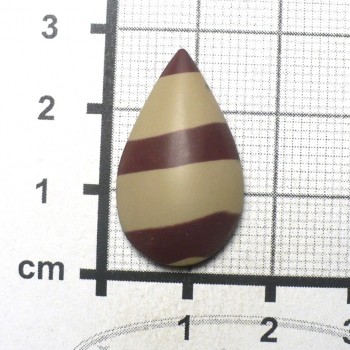Zebra stone, Austrálie, kabošon č.14 | šperkové-kameny.cz