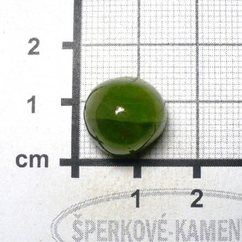 Olivín, Pákistán,kabošon č.37| šperkové-kameny.cz