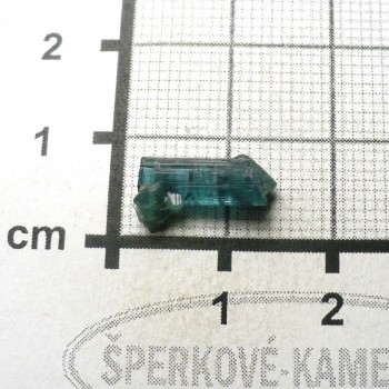 Turmalín,indigolit, krystal č.8| šperkové-kameny.cz