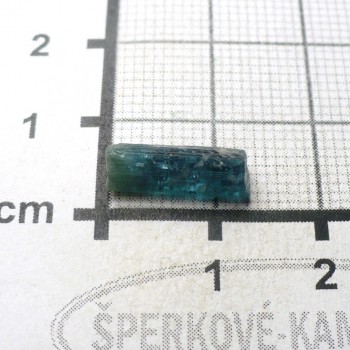 Turmalín,indigolit, krystal č.9| šperkové-kameny.cz