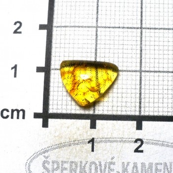 Jantar -přírodní , kabošon č.34| šperkové-kameny.cz