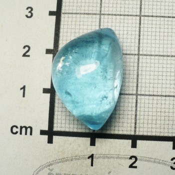 Modrý topaz, ozařený,oboustranný  č.4| šperkové-kameny.cz