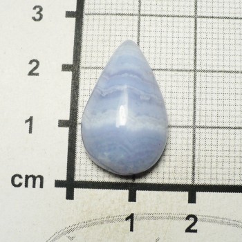 Modrý chalcedon,kabošon č.56| šperkové-kameny.cz 