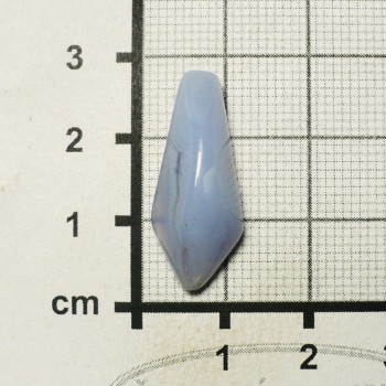 Modrý chalcedon,kabošon č.64| šperkové-kameny.cz 