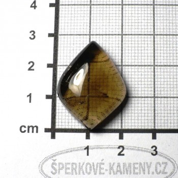 Záhněda , Ukrajina,kabošon č.68| šperkové-kameny.cz