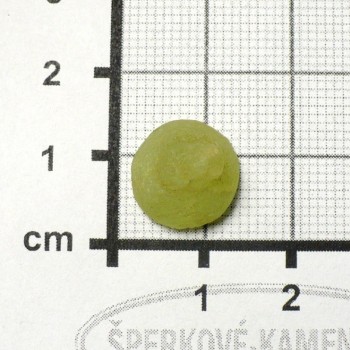 Prehnit s Epidotem surový,půlený, č. 1 | šperkové-kameny.cz