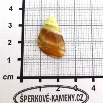 Ohnivý opál s hedvábným efektem č.10