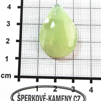 Antigorit Pakistán, kabošon č.1| šperkové-kameny.cz