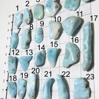 Larimar valoun set B / www.sperkove-kameny.cz