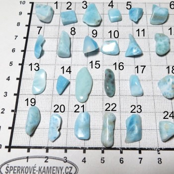 Larimar valoun set C / www.sperkove-kameny.cz