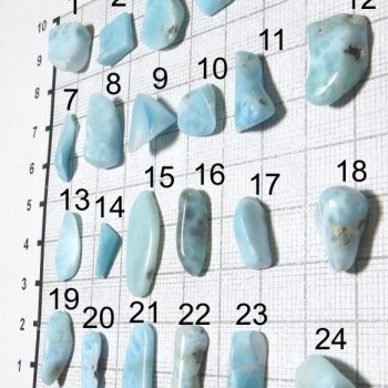 Larimar valoun set C / www.sperkove-kameny.cz