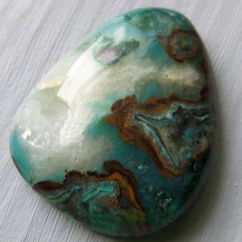 Gem silica,  Peru, kabošon 3, XL