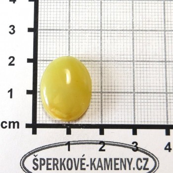Žlutý opál, Tanzánie, kabošon 3 | www.sperkove-kameny.cz