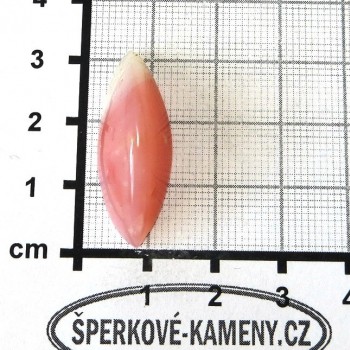 Růžový opál Peru, kabošon A1 | www.sperkove-kameny.cz