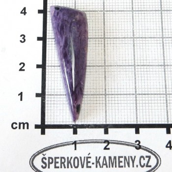 Čaroit, kabošon 3 | šperkové-kameny.cz